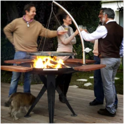 Brasero Barbecue Suspendu BalGrill 1200 -Pas Cher Barbecue & Brasero Magasin barbecue charbon brasero nielsen balgrill 1200 2