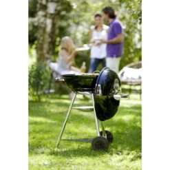 Barbecue Charbon Rond Weber Compact Kettle 47 Cm -Pas Cher Barbecue & Brasero Magasin barbecue charbon de bois weber compact kettle noir 47 cm 2