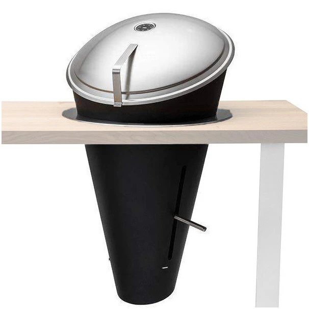 Barbecue Charbon Höfats CONE + Kit Encastrement Fonte D'aluminium 2 Barbecue Charbon Höfats CONE + Kit Encastrement Fonte D'aluminium – Image 2