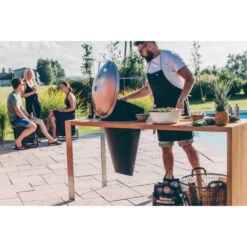 Barbecue Charbon Höfats CONE + Kit Encastrement Fonte D'aluminium 7 Barbecue Charbon Höfats CONE + Kit Encastrement Fonte D'aluminium -Pas Cher Barbecue & Brasero Magasin barbecue charbon hoefats cone kit encastrement 3