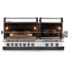Napoleon Barbecue Gaz Encastrable Napoléon Prestige Pro 825 Inox 6 Brûleurs + 2 Rôtissoires