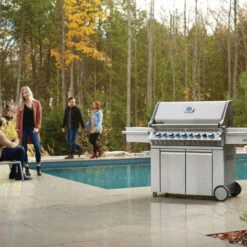 Napoleon Barbecue Gaz Napoléon Prestige Pro 665 SIBPSS 5 Brûleurs + 1 Latéral + 1 Arrière -Pas Cher Barbecue & Brasero Magasin barbecue gaz napoleon pro 665 infrarouge inox 4