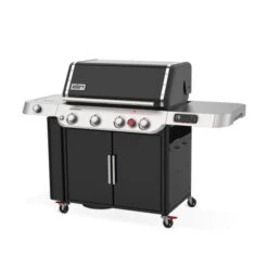 Barbecue Gaz Weber Genesis EX-435 4 Brûleurs -Pas Cher Barbecue & Brasero Magasin barbecue gaz weber genesis ex 435 noir 4 bruleurs 2