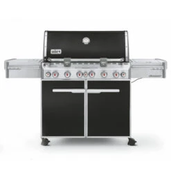 Barbecue Gaz Weber Summit E-670 GBS 6 Brûleurs + 1 Latéral + 1 Arrière