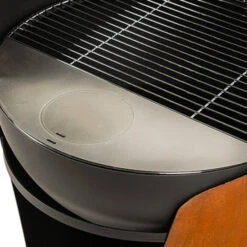 Barbecue Braséro Charbon Crambe Acier Corten Et Noir -Pas Cher Barbecue & Brasero Magasin bbq charbon crambe m corten black metal diam 64 2