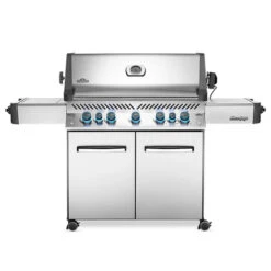 Napoleon Barbecue Gaz Napoléon Prestige 665 SIBPSS 5 Brûleurs + 1 Latéral + 1 Arrière -Pas Cher Barbecue & Brasero Magasin bbq gaz napoleon prestige 665 infrarouge inox 3