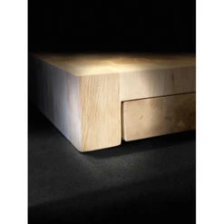 Billot à Poser En Bois Debout De Charme Avec Tiroir 50 X 40 Cm -Pas Cher Barbecue & Brasero Magasin billot a poser avec tiroir 50x40x85cm 2