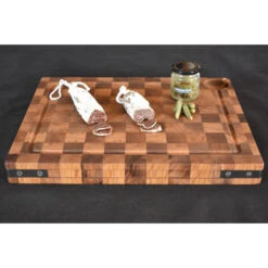 Billot à Poser En Bois Debout De Noyer Et Chêne Et équerres Inox 50 X 40 Cm 11 Billot à Poser En Bois Debout De Noyer Et Chêne Et équerres Inox 50 X 40 Cm -Pas Cher Barbecue & Brasero Magasin billot a poser chabret en noyer et chene et equerres inox 50 x 40 x 5 cm 4