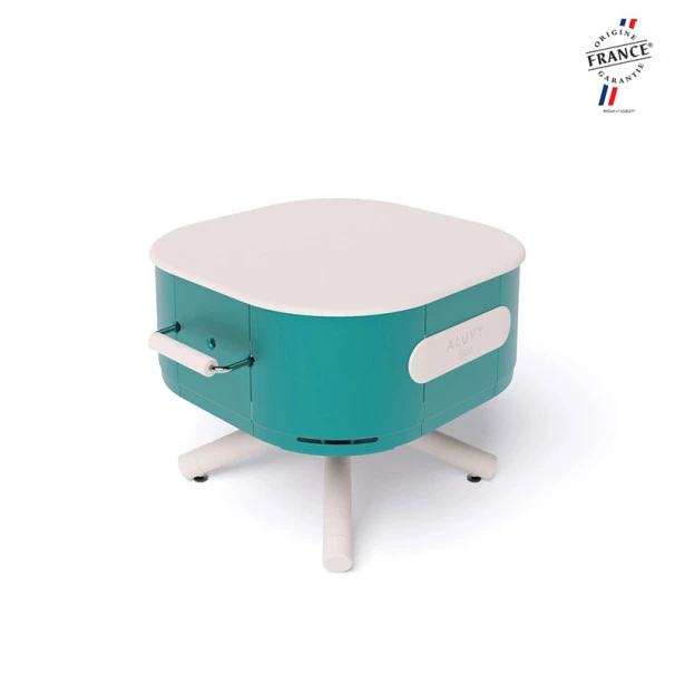 Braséro Aluvy Sam Originale (pied Blanc) Grilles Et Couvercle - 12 Couleurs 14 Braséro Aluvy Sam Originale (pied Blanc) Grilles Et Couvercle - 12 Couleurs – Image 14