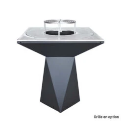 Braséro Plancha Artiss G1 Graphite 90 Cm Plaque Acier 10 Braséro Plancha Artiss G1 Graphite 90 Cm Plaque Acier -Pas Cher Barbecue & Brasero Magasin brasero artiss g1 graphite plancha acier carbone 3