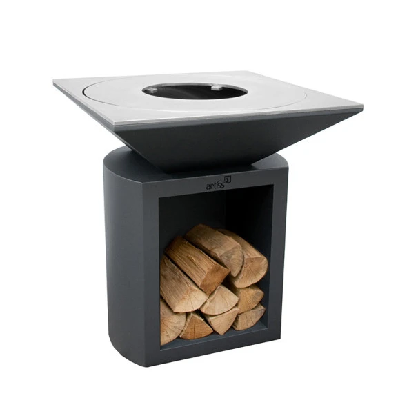 Braséro Plancha Artiss G2 Graphite 90 Cm Plaque Inox 4 Braséro Plancha Artiss G2 Graphite 90 Cm Plaque Inox – Image 4