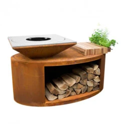 Braséro Plancha Artiss G3 Corten 90 Cm Acier Inoxydable Et Tablette Bois 9 Braséro Plancha Artiss G3 Corten 90 Cm Acier Inoxydable Et Tablette Bois -Pas Cher Barbecue & Brasero Magasin brasero artiss g3 corten plancha acier inoxydable et tablette bois 2