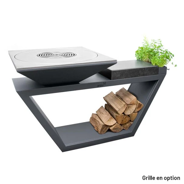 Braséro Plancha Artiss G4 Graphite 90 Cm Plaque Inox Et Tablette Granit 7 Braséro Plancha Artiss G4 Graphite 90 Cm Plaque Inox Et Tablette Granit – Image 7