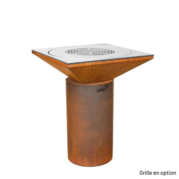 Braséro Plancha Artiss G6 Basic Corten 74 Cm Plaque Inox 3 Braséro Plancha Artiss G6 Basic Corten 74 Cm Plaque Inox – Image 3