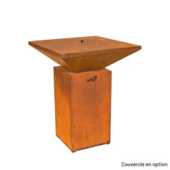 Braséro Plancha Artiss G7 Basic Corten 74 Cm Acier Inoxydable -Pas Cher Barbecue & Brasero Magasin brasero artiss g7 basic corten plancha acier inoxydable 4