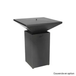 Braséro Plancha Artiss G7 Basic Graphite 74 Cm Acier -Pas Cher Barbecue & Brasero Magasin brasero artiss g7 basic graphite plancha acier carbone 4