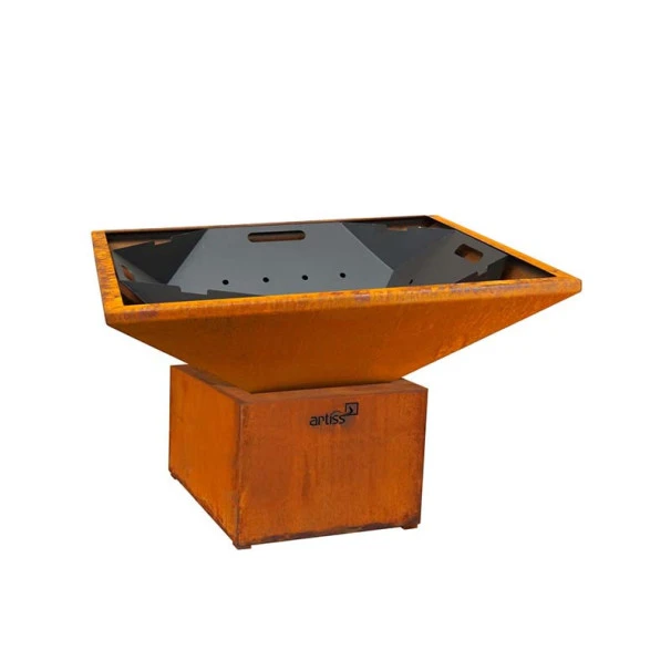 Braséro Artiss P2 Basic Corten 2 Braséro Artiss P2 Basic Corten – Image 2