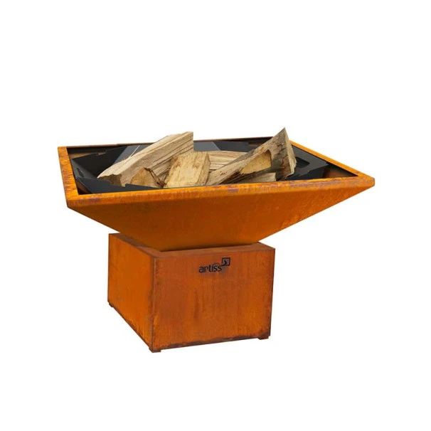 Braséro Artiss P2 Basic Corten 1 Braséro Artiss P2 Basic Corten