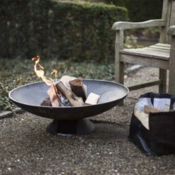 ESSCHERT DESIGN Braséro De Jardin Ø60 X H21 Cm Fonte + Grille Bbq -Pas Cher Barbecue & Brasero Magasin brasero de jardin o60 x h21 cm fonte 12 grille bbq 2