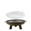 ESSCHERT DESIGN Braséro De Jardin Ø60 X H24 Cm Acier + Grille Barbecue