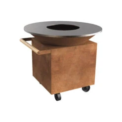 Braséro Plancha OFYR Classic 120 Pro + Acier Corten -Pas Cher Barbecue & Brasero Magasin brasero ofyr classic 120 pro corten plancha acier corten 2