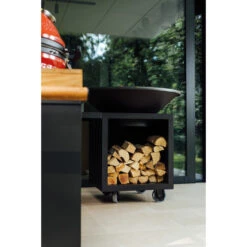 Braséro Plancha OFYR Storage 100 Pro Black -Pas Cher Barbecue & Brasero Magasin brasero ofyr classic storage pro 100 plancha black 3