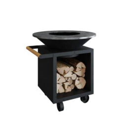 Braséro Plancha OFYR Storage 100 Pro Black -Pas Cher Barbecue & Brasero Magasin brasero ofyr classic storage pro 100 plancha black 5