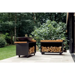 Braséro Plancha OFYR Island 100 Pro Black Billot Teck 7 Braséro Plancha OFYR Island 100 Pro Black Billot Teck -Pas Cher Barbecue & Brasero Magasin brasero ofyr island pro 100 black plancha bois de teck 1