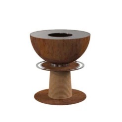 Braséro Plancha Masuria Juno 1000 Acier Corten -Pas Cher Barbecue & Brasero Magasin brasero plancha masuria juno 1000 acier corten 2