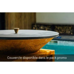 Braséro Plancha OFYR Classic 100 Acier Corten -Pas Cher Barbecue & Brasero Magasin brasero plancha ofyr classic 100 100 11