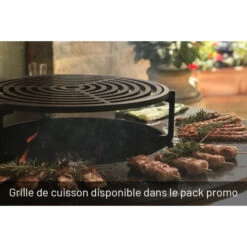 Braséro Plancha OFYR Classic 100 Acier Corten -Pas Cher Barbecue & Brasero Magasin brasero plancha ofyr classic 100 100 12