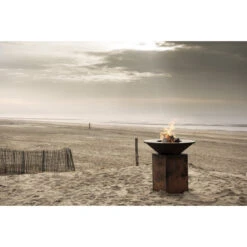 Braséro Plancha OFYR Classic 100 Acier Corten -Pas Cher Barbecue & Brasero Magasin brasero plancha ofyr classic 100 100 4