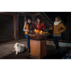 Braséro Plancha OFYR Classic 100 Acier Corten -Pas Cher Barbecue & Brasero Magasin brasero plancha ofyr classic 100 100 6