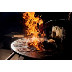 Braséro Plancha OFYR Island 100 Black Billot Céramique -Pas Cher Barbecue & Brasero Magasin brasero plancha ofyr island 100 noir plan de travail ceramique anthracite 2