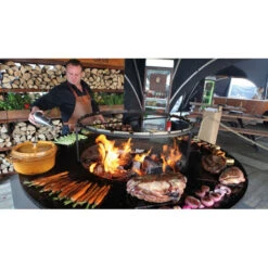 Braséro Plancha OFYR XL Acier Corten -Pas Cher Barbecue & Brasero Magasin brasero plancha ofyr xl acier corten 3