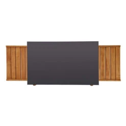 Desserte Universelle Plancha 2 Feux ENO Emile Robinier Et HPL Noir 11 Desserte Universelle Plancha 2 Feux ENO Emile Robinier Et HPL Noir -Pas Cher Barbecue & Brasero Magasin chariot emile en robinier et hpl noir eno 4