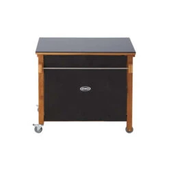 Desserte Universelle Plancha 2 Feux ENO Emile Robinier Et HPL Noir 12 Desserte Universelle Plancha 2 Feux ENO Emile Robinier Et HPL Noir -Pas Cher Barbecue & Brasero Magasin chariot emile en robinier et hpl noir eno 5