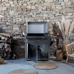 Chariot Sur Mesure Plancha Forge Adour Premium 60 Inox -Pas Cher Barbecue & Brasero Magasin chariot ferme inox pour plancha premium 60 forge adour 4