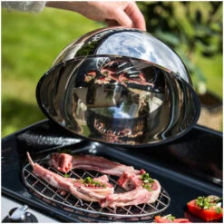 Cloche De Cuisson Barbecue Republic 31 Cm -Pas Cher Barbecue & Brasero Magasin cloche de saveur barbecue republic 31 cm 3