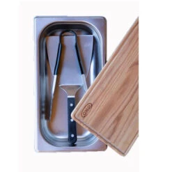 Coffret Du Chef Eno -Pas Cher Barbecue & Brasero Magasin coffret du chef eno spatulepincebacplanche 6