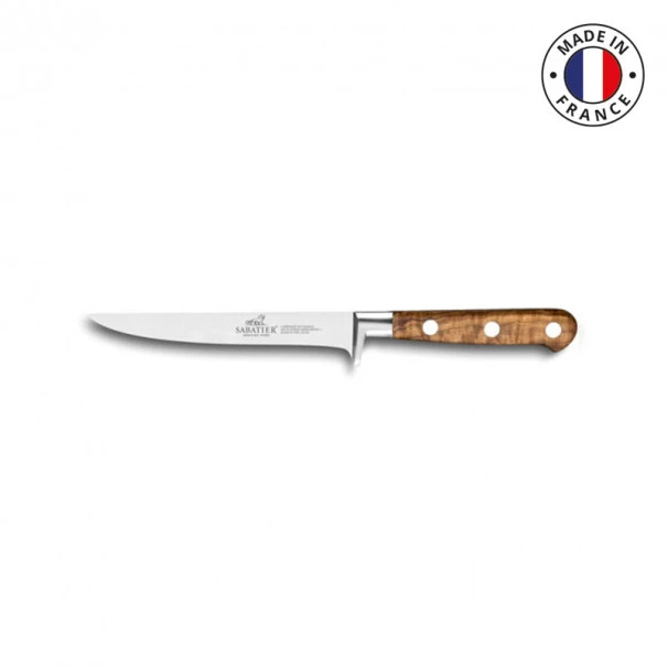 Couteau à Désosser Sabatier Provençao 13cm Olivier 1 Couteau à Désosser Sabatier Provençao 13cm Olivier