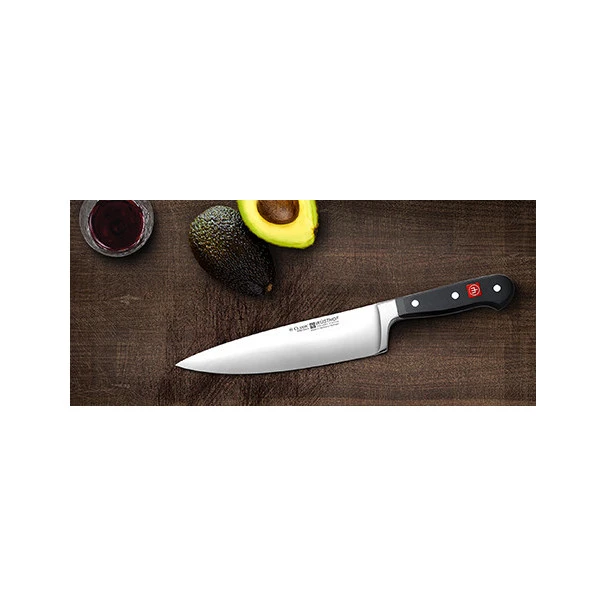 Couteau De Chef Wüsthof Ikon 23cm Noir 2 Couteau De Chef Wüsthof Ikon 23cm Noir – Image 2