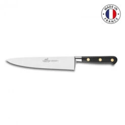 Couteau De Chef Sabatier Ideal Laiton Noir 20 Cm