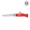 Couteau Opinel N°8 Baroudeur Rouge