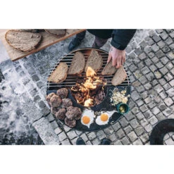 Demi-grille X2 Braséro Bowl Höfats -Pas Cher Barbecue & Brasero Magasin demie grille brasero bowl 2