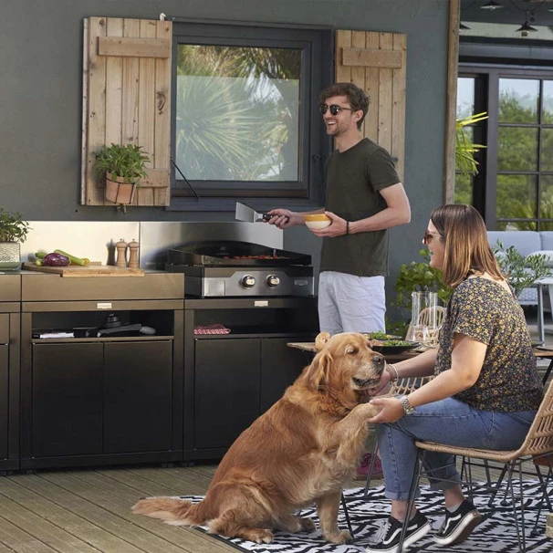 Desserte Cuisine D'extérieur Le Marquier Duo 2 Desserte Cuisine D'extérieur Le Marquier Duo – Image 2