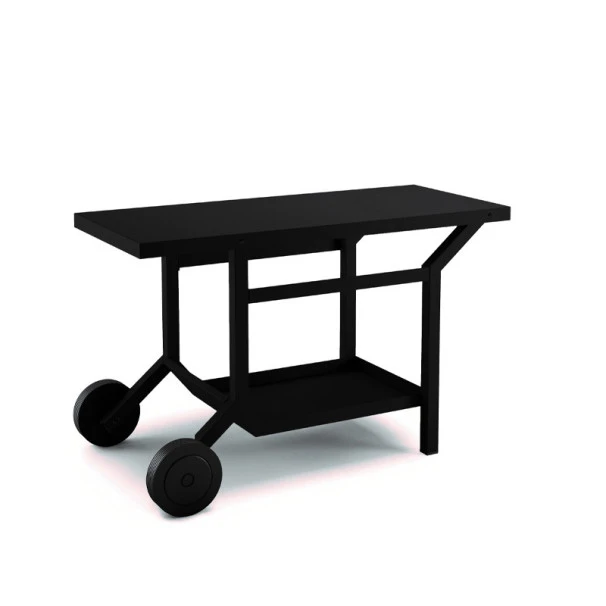 Desserte Universelle Plancha 3-4 Feux Acier Noir Forge Adour 4 Desserte Universelle Plancha 3-4 Feux Acier Noir Forge Adour – Image 4