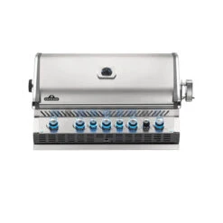 Napoleon Barbecue Gaz Encastrable Napoléon Prestige Pro 665 Inox 5 Brûleurs + 1 Rôtissoire