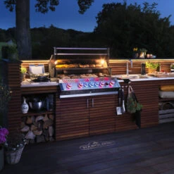 Napoleon Barbecue Gaz Encastrable Napoléon Prestige Pro 665 Inox 5 Brûleurs + 1 Rôtissoire -Pas Cher Barbecue & Brasero Magasin encastrable napoleon infrarouge inox pro 665 4