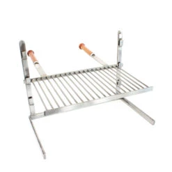 Ensemble Grille Barbecue De Cheminée Forge De Rodez 3 étages 60 X 32 Cm -Pas Cher Barbecue & Brasero Magasin ensemble barbecue de cheminee forge de rodez 3 etages 60 x 32 cm 2